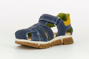 Pablosky Kids Navy Leather Boys Sandal - 594625