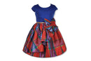 Bonnie Jean Royal Starry Night Fit-And-Flare Girls Dress