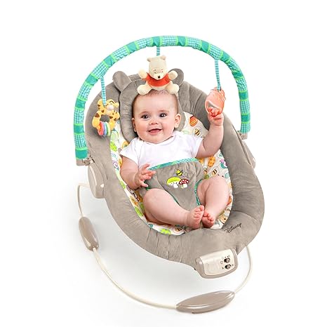 Disney Baby Winnie The Pooh Dots and Hunny Pot Bouncer