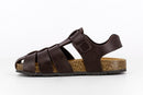 Pablosky Kids Brown Leather Birkenstock Boys Sandal - 722290
