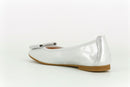Paola SilverLeather Girls Flat Shoe - 848658