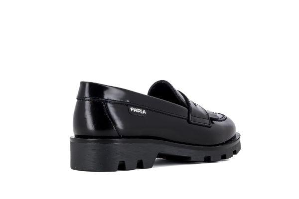 Paola Kids Black Patent Leather Girls Shoe - 854113