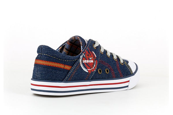 Pablosky Kids Denim Navy Boys Sneaker - 963120