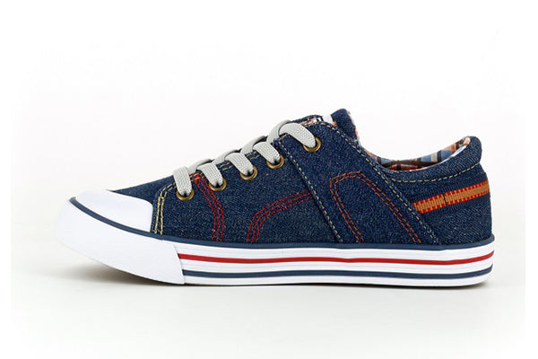 Pablosky Kids Denim Navy Boys Sneaker - 963120