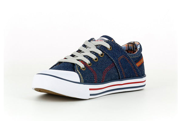 Pablosky Kids Denim Navy Boys Sneaker - 963120