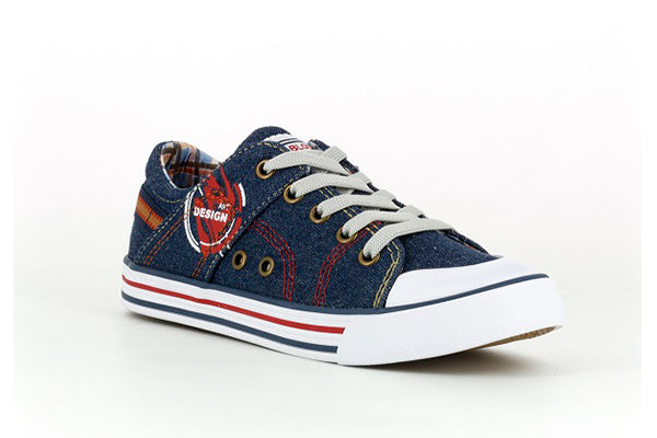 Pablosky Kids Denim Navy Boys Sneaker - 963120