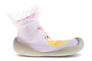 Pablosky Kids Ballerina Pink Infant Sock Shoe - 978007