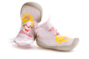 Pablosky Kids Ballerina Pink Infant Sock Shoe - 978007