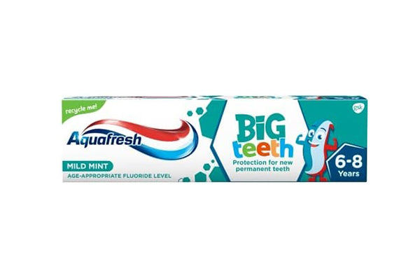 Aquafresh Big Teeth Toothpaste 6 - 8 Years+ (50ml)