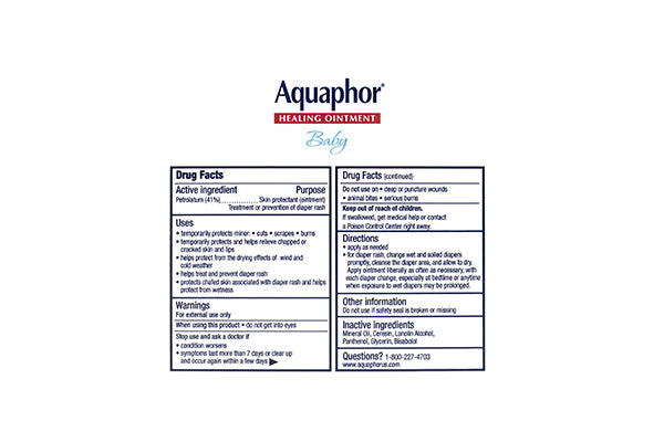 Aquaphor Advanced Therapy Baby Healing Ointment - 14oz with Bonus 1.75oz.