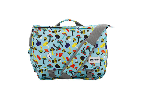 J World Thomas Laptop Messenger Bag BB-16P, Skyshroom