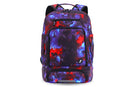 J World Packmate 2 in 1 Backpack with Built-in Lunch Bag BP2510L, Galaxy