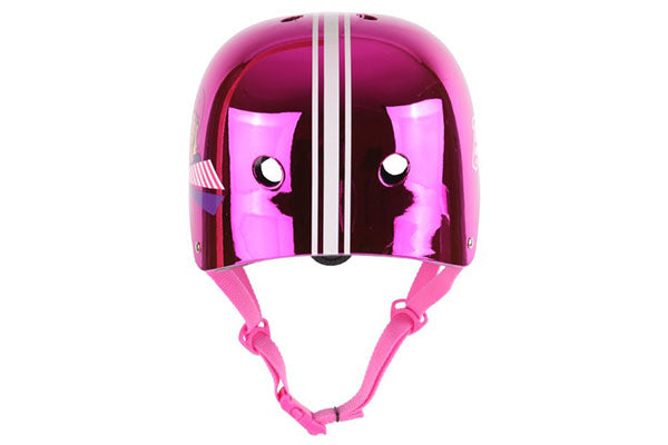 Barbie Chrome Helmet for Bikes, Skateboards and Scooters for Ages 5+