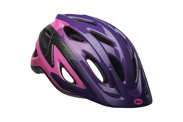 Bell Axle Bike Helmet, Repose Pink/purple, Youth 8+