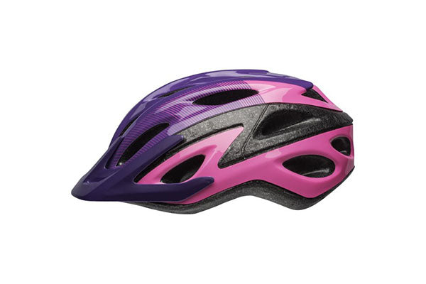 Bell Axle Bike Helmet, Repose Pink/purple, Youth 8+