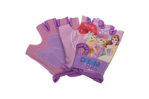 Bell Sports Disney Princess Protective Pad and Glove Set, Purple/Pink