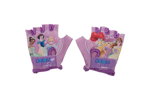 Bell Sports Disney Princess Protective Pad and Glove Set, Purple/Pink