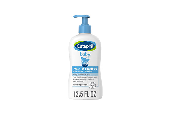 Cetaphil Baby Wash & Shampoo with Natural Calendula - 399ml