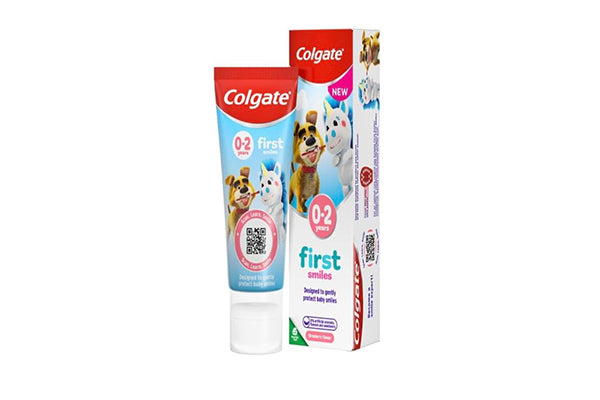 Colgate First Smiles Strawberry Flavour Toothpaste 0-2 Years - 50 ml