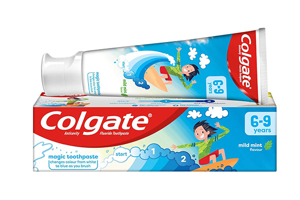 Colgate Mild Mint Flavour Kids Toothpaste 6-9 Years 50ml