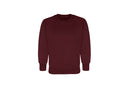 Zeco Crew Neck Sweatshirt, Maroon