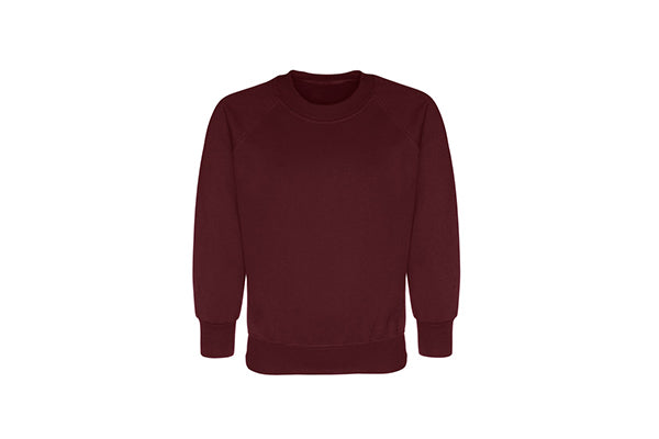 Zeco Crew Neck Sweatshirt, Maroon