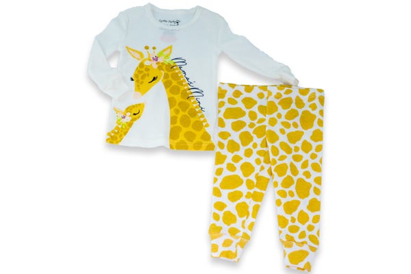 Cynthia Rowley Baby Girl Long Sleeve Sleepwear Set