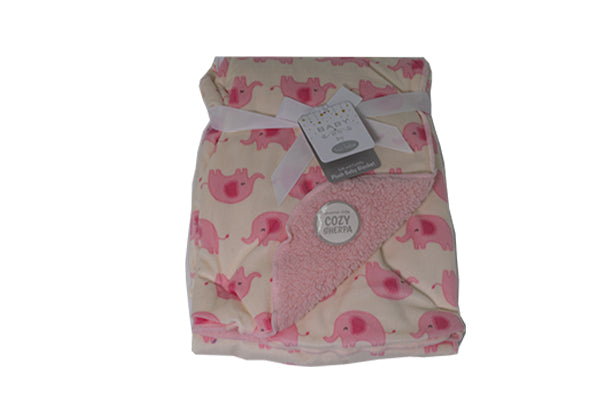 Bon Bebe Soft and Cuddly Plush Baby Blanket