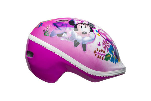 Disney Minnie Mouse Scrapbook Bow Toddler Bike Helmet, 3+