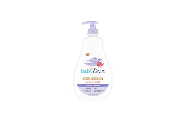 Dove, Baby, Sensitive Skin Care, Night Time Wash, Calming Moisture, 591ml