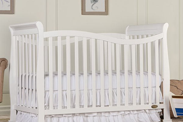 Dream On Me Violet 7-in-1 Convertible Crib White