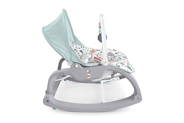 Fisher-Price Infant-to-Toddler Rocker, Pacific Pebble, Portable Baby Seat, Multi