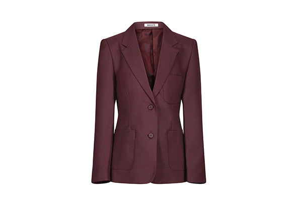 Zeco Girls Eco-Blazer, Maroon