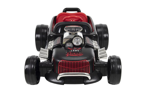 Huffy 6V Hot Rod Racer Boys' Ride-On Electric Car for Kids, Black