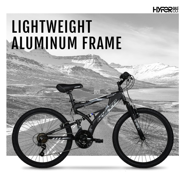 Hyper 24" Men's Havoc Mountain Bike, Black