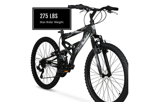 Hyper 24" Men's Havoc Mountain Bike, Black