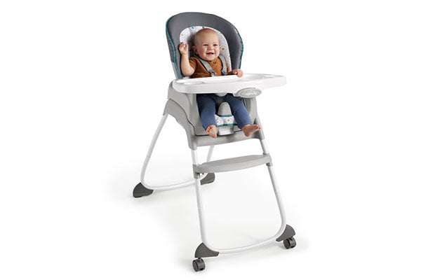 Ingenuity Trio 3-in-1 High Chair, Toddler Chair, and Booster, For Ages 6 Months and Up - Nash