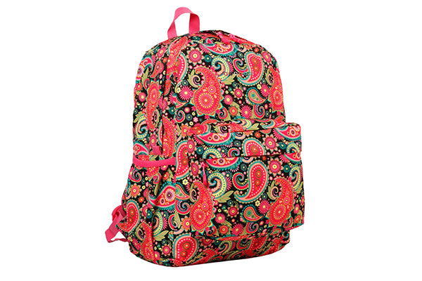 J World OZ Daypack Backpack JW-100, Classic Paisley