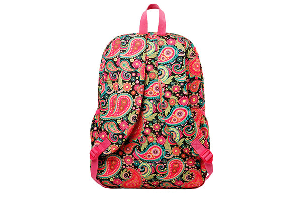 J World OZ Daypack Backpack JW-100, Classic Paisley