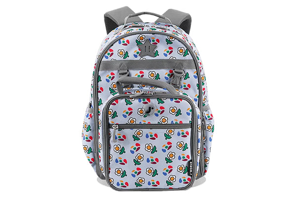 J World Kids Duet Backpack & Detachable Lunch Box Set JW-16KLB, Every Daisy