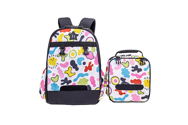 J World Duet Kids Backpack & Detachable Lunch Box Set JW-16KLB, Kiddo