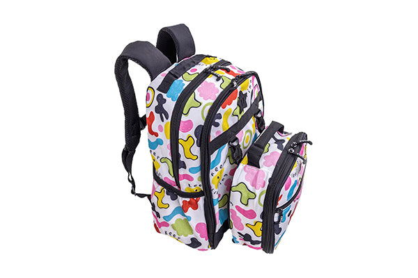 J World Duet Kids Backpack & Detachable Lunch Box Set JW-16KLB, Kiddo