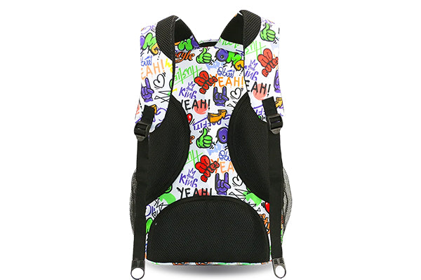 J World Cornelia Laptop Backpack JWS-49, Street Art