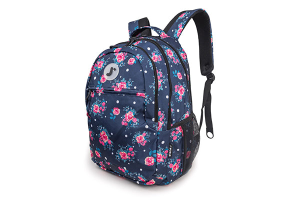 J World Cornelia Laptop Backpack JWS-49, Navy Rose