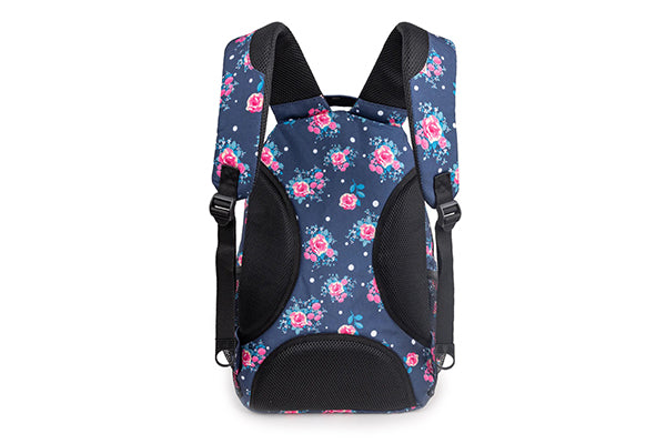 J World Cornelia Laptop Backpack JWS-49, Navy Rose