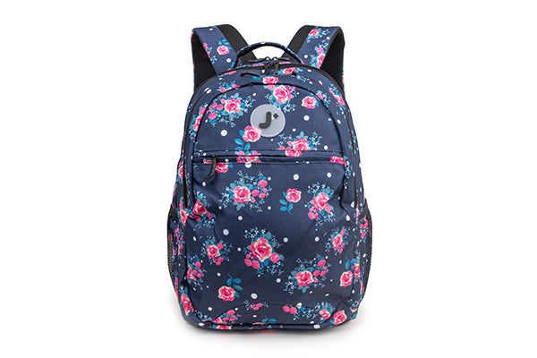 J World Cornelia Laptop Backpack JWS-49, Navy Rose