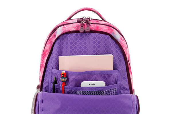 J World Cornelia Laptop Backpack JWS-49, Purple Galaxy