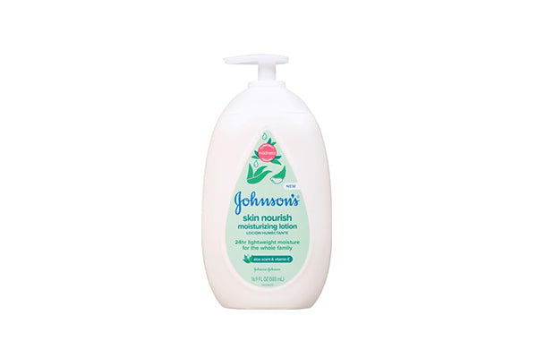 Johnson's Baby Skin Nourish Moisturizing Baby Lotion with Aloe Vera Scent & Vitamin E - 500ml