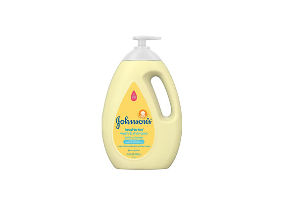 Johnson's Head-To-Toe Baby Wash & Shampoo, 1000ml