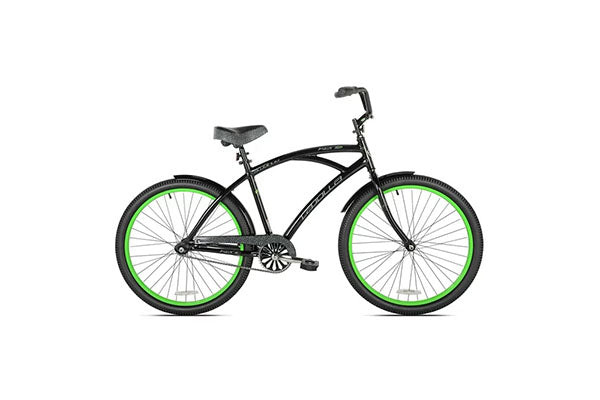 Kent 26" La Jolla Cruiser Men's Bike, Black/Green